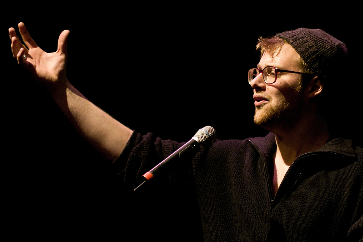 Poetry Slammer Lars Ruppel